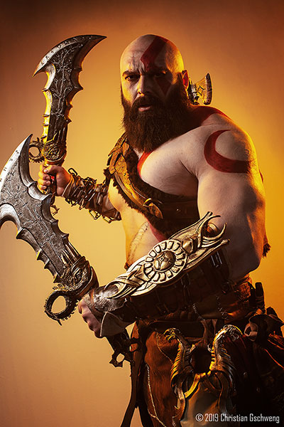 Kratos Cosplay God of War